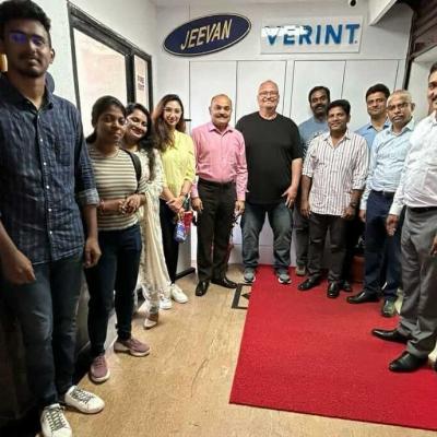 Verint team visit to Chennai office